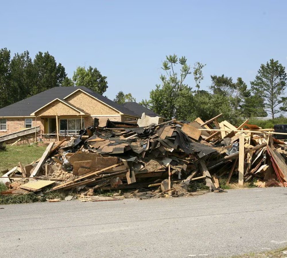 construction debris removal services