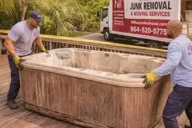 Hot Tub Removal in Pompano beach