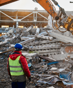 construction debris removal service