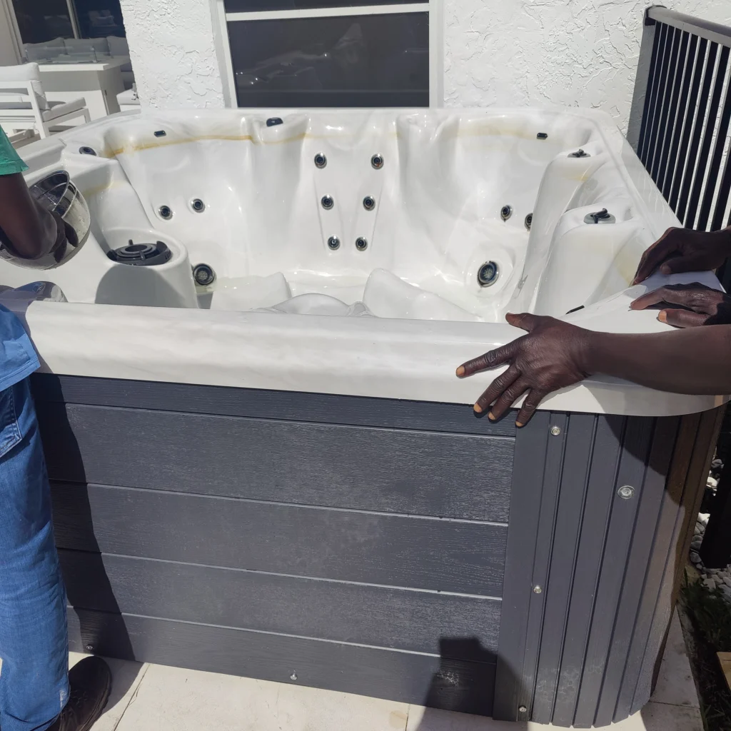 hot tub removal service
